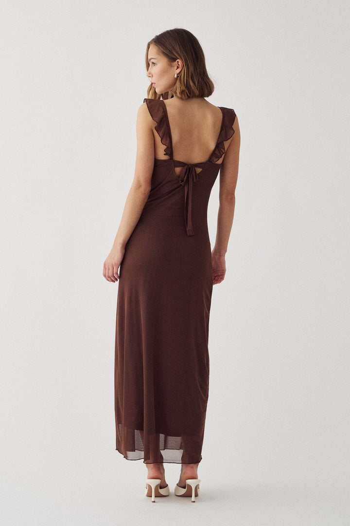 Noella - N-Melinda Dress 15300004 - 1463 - Tawny Brown Kjoler 