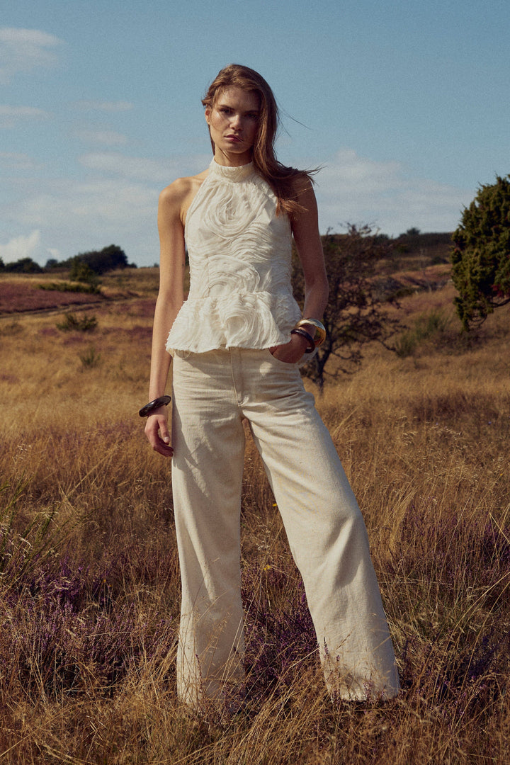Noella - N-Melo Jeans 15580003 - 974 - Ivory Jeans 