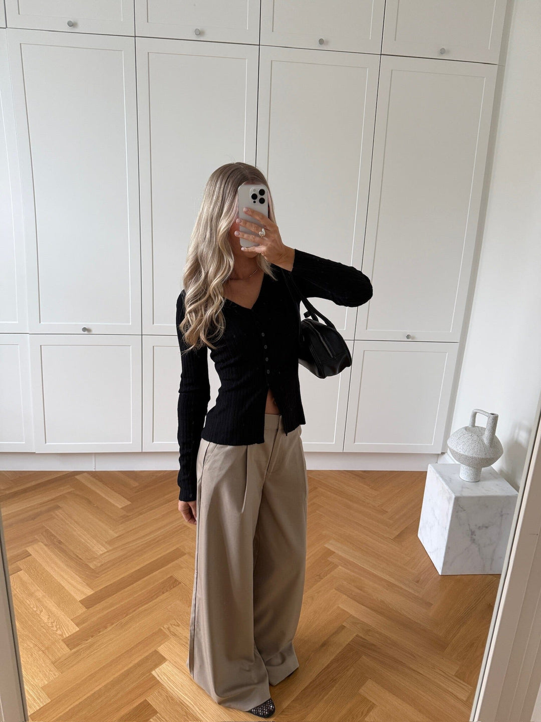 Noella - N-Melvie Top 16520001 - 004 - Black Bluser 