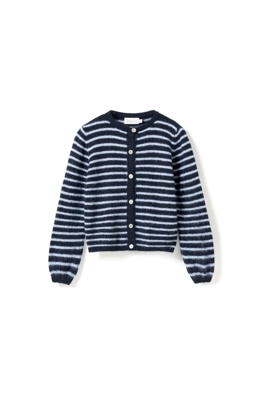 Noella - N-Mertice Knit Cardigan 16570002 - 117 - Blue Stripe
