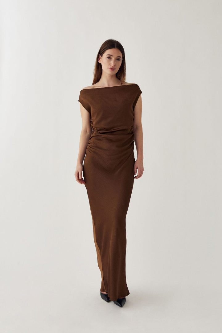 Noella - N-Mignonette Dress 16240003 - 418 - Toffee Kjoler 