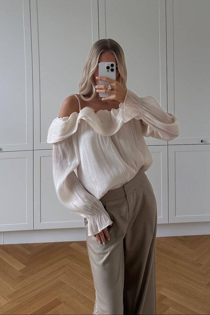 Noella - N-Miya Blouse 15330001 - 037 - Cream Bluser 