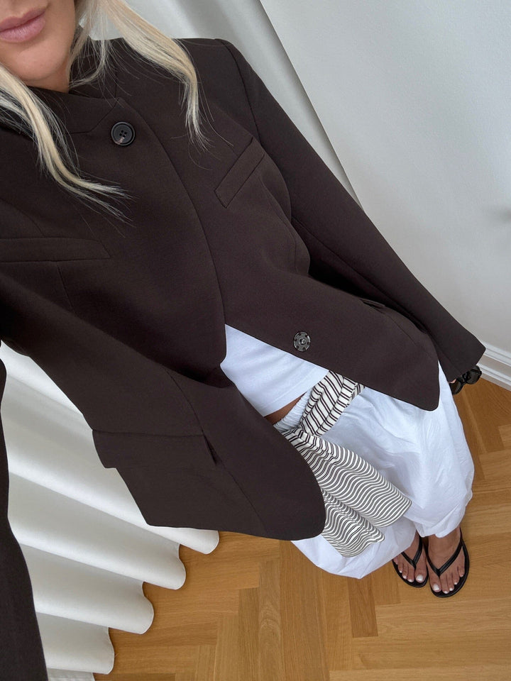 Noella - N-Monique Blazer 13860012 - 674 - Chocolate Blazere 