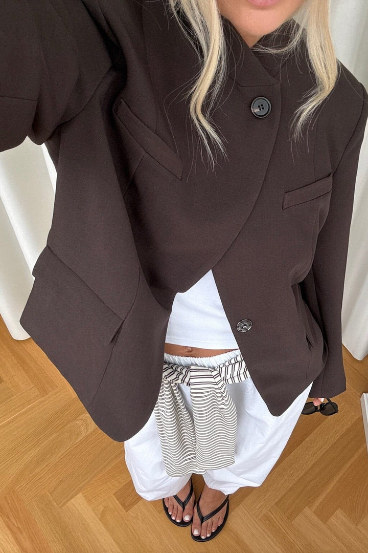 Noella - N-Monique Blazer 13860012 - 674 - Chocolate Blazere 
