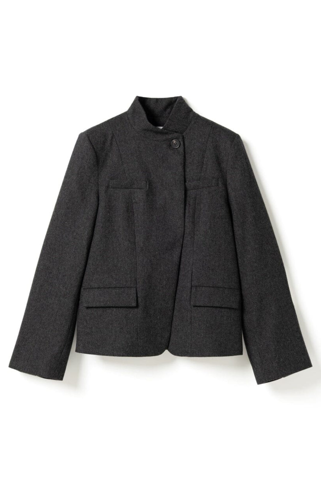 Noella - N-Monique Blazer 16390001 - 019 - Dark Grey Melange