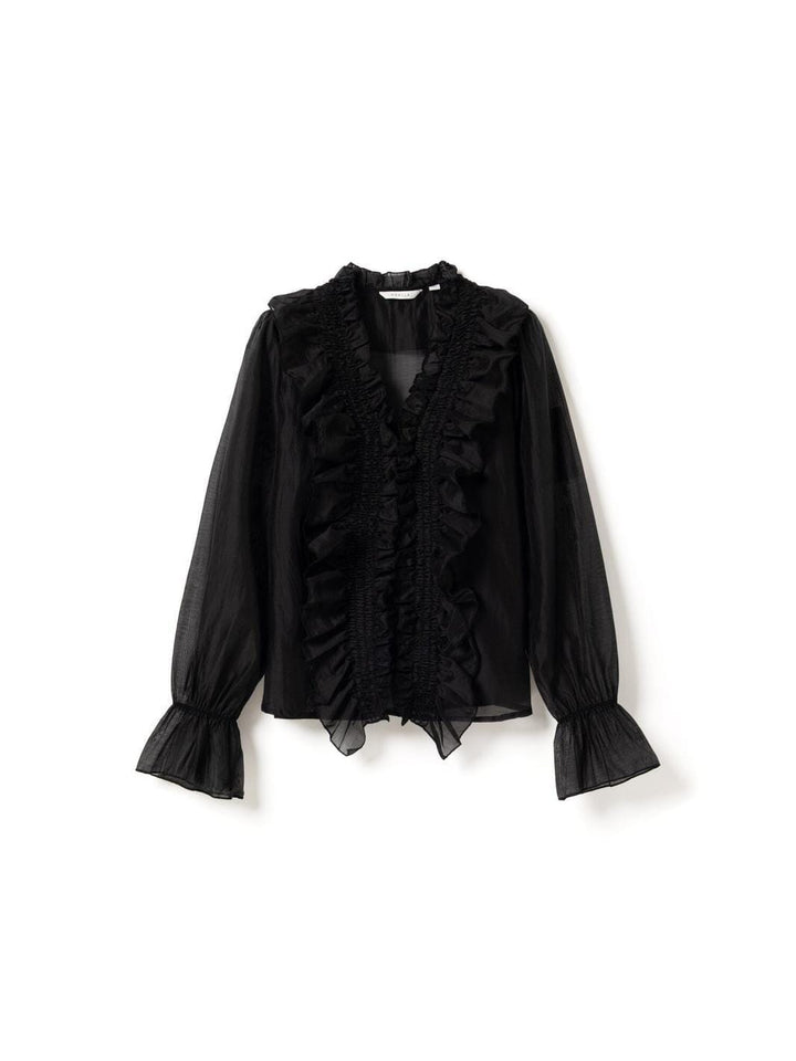 Noella - N-Myrtia Blouse 14450004 - 004 - Black Bluser 