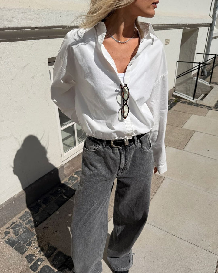 Noella - N-Nila Shirt 17090002 - 028 - White Skjorter 