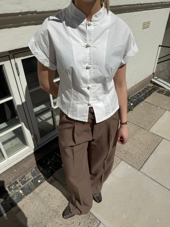 Noella - N-Norma Blouse 17090004 - 028 - White Bluser 