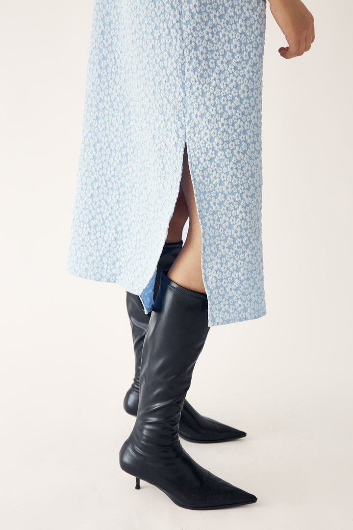 Noella - Reno Pastis Long Dress - Light Blue Kjoler 