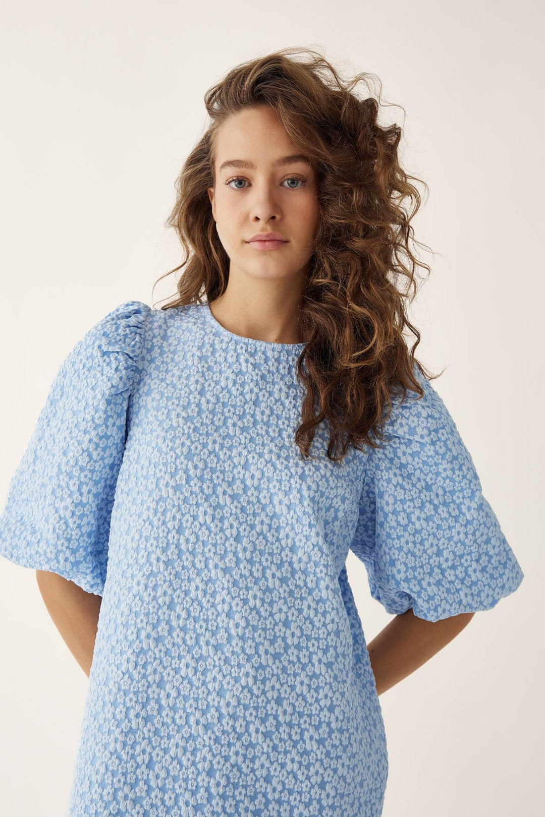Noella - Reno Pastis Long Dress - Light Blue Kjoler 