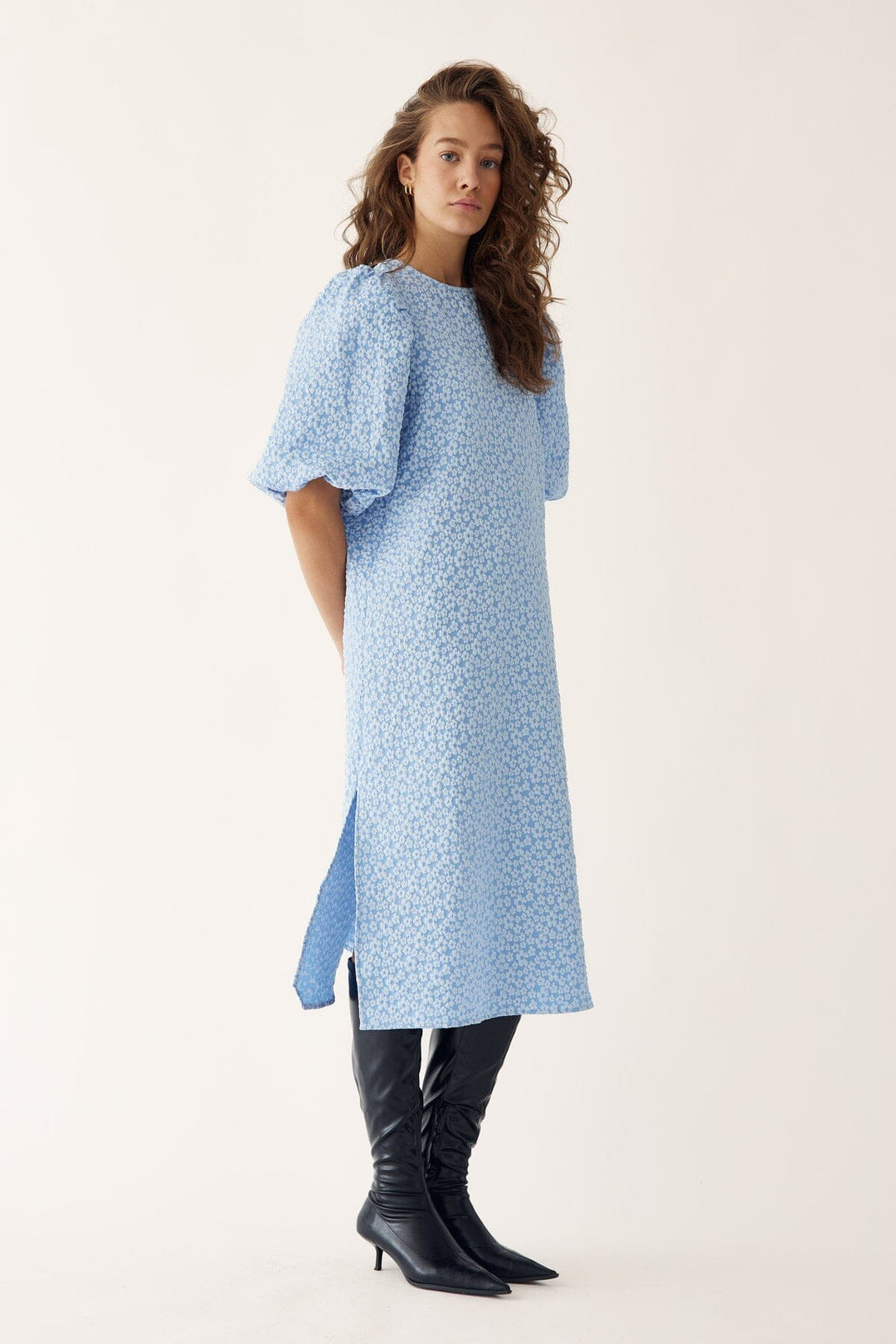 Noella - Reno Pastis Long Dress - Light Blue Kjoler 