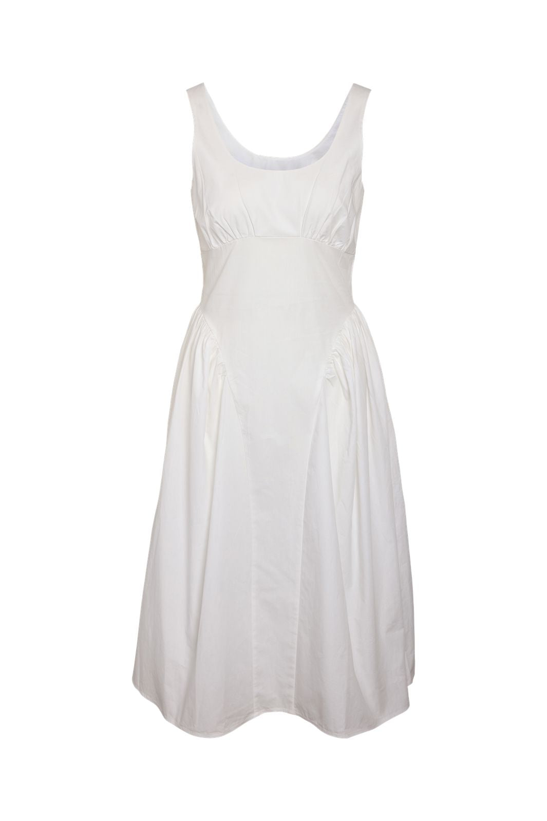 Noisy May - Nmasta Strap Midi Dress Fwd - 4980119 Cloud Dancer