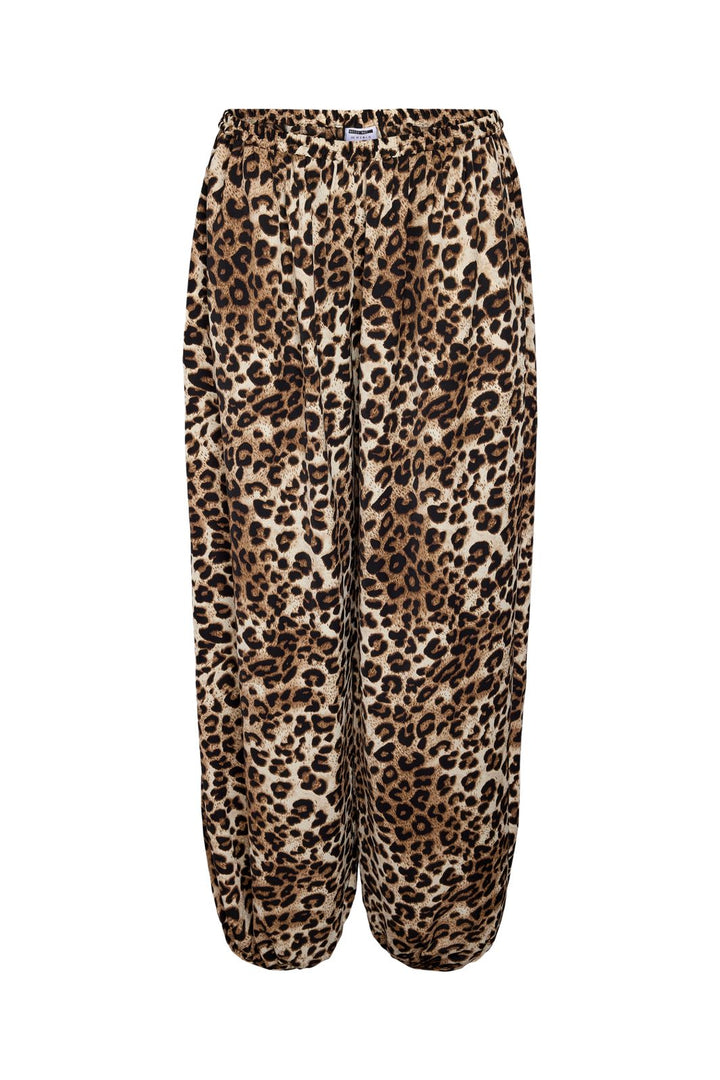 Noisy May - Nmbeya Balloon Leo Satin Pant - 5164970 Birch Leo
