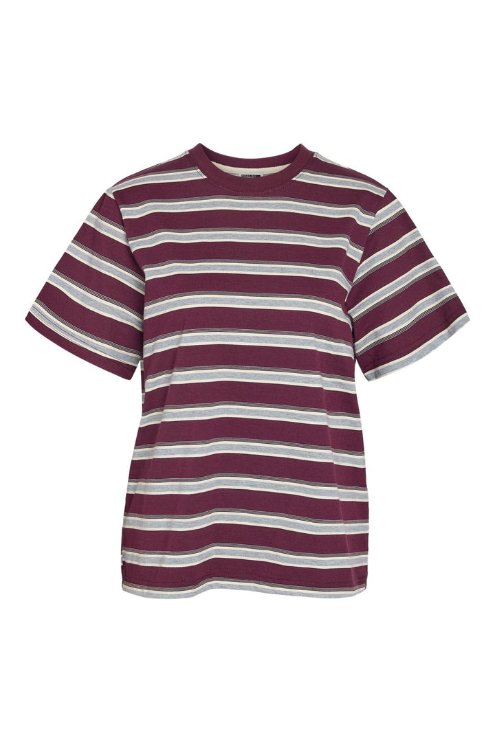 Noisy May - Nmember S/S T-Shirt - 5022082 Fig Birch + Lgm