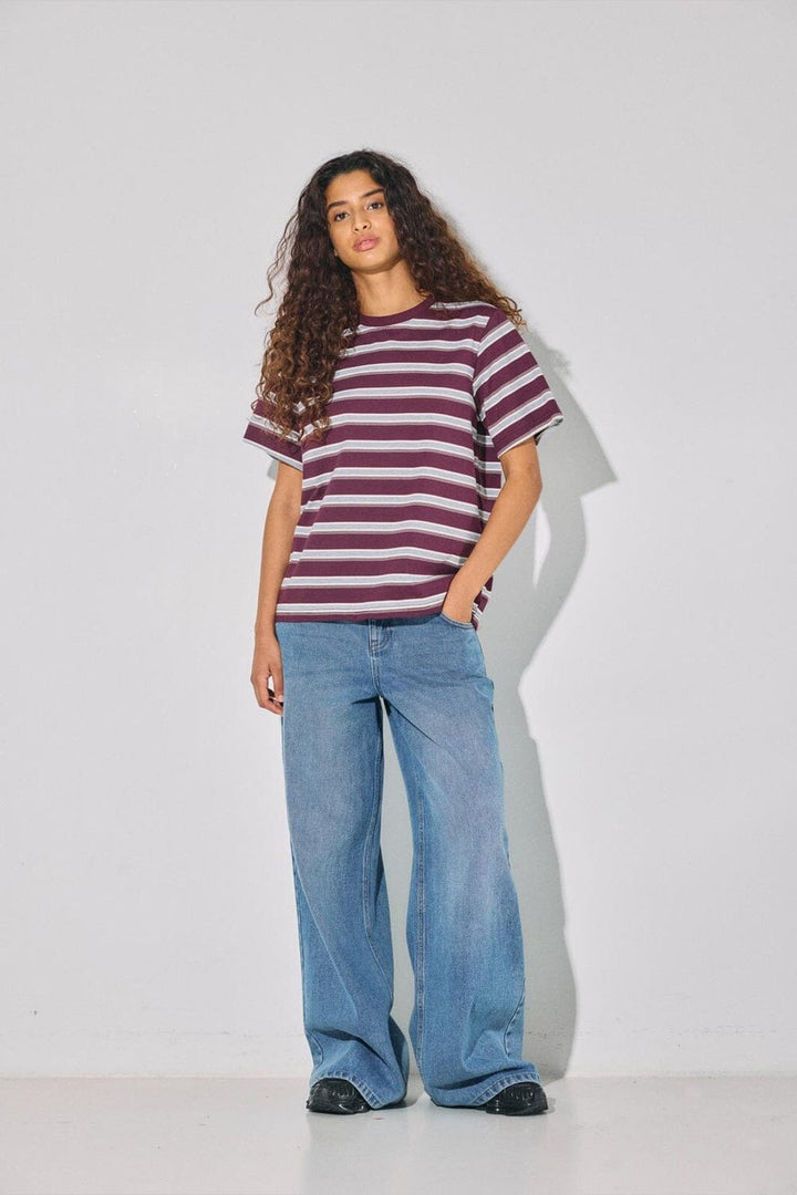 Noisy May - Nmember S/S T-Shirt - 5022082 Fig Birch + Lgm