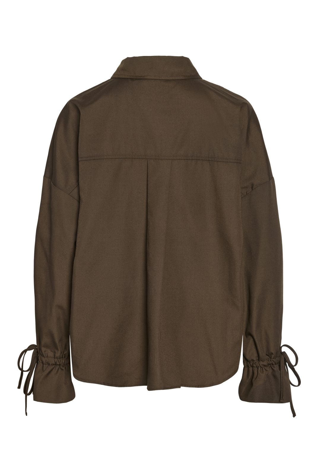 Noisy May - Nmfjola L/S Shirt - 5086502 Chocolate Brown