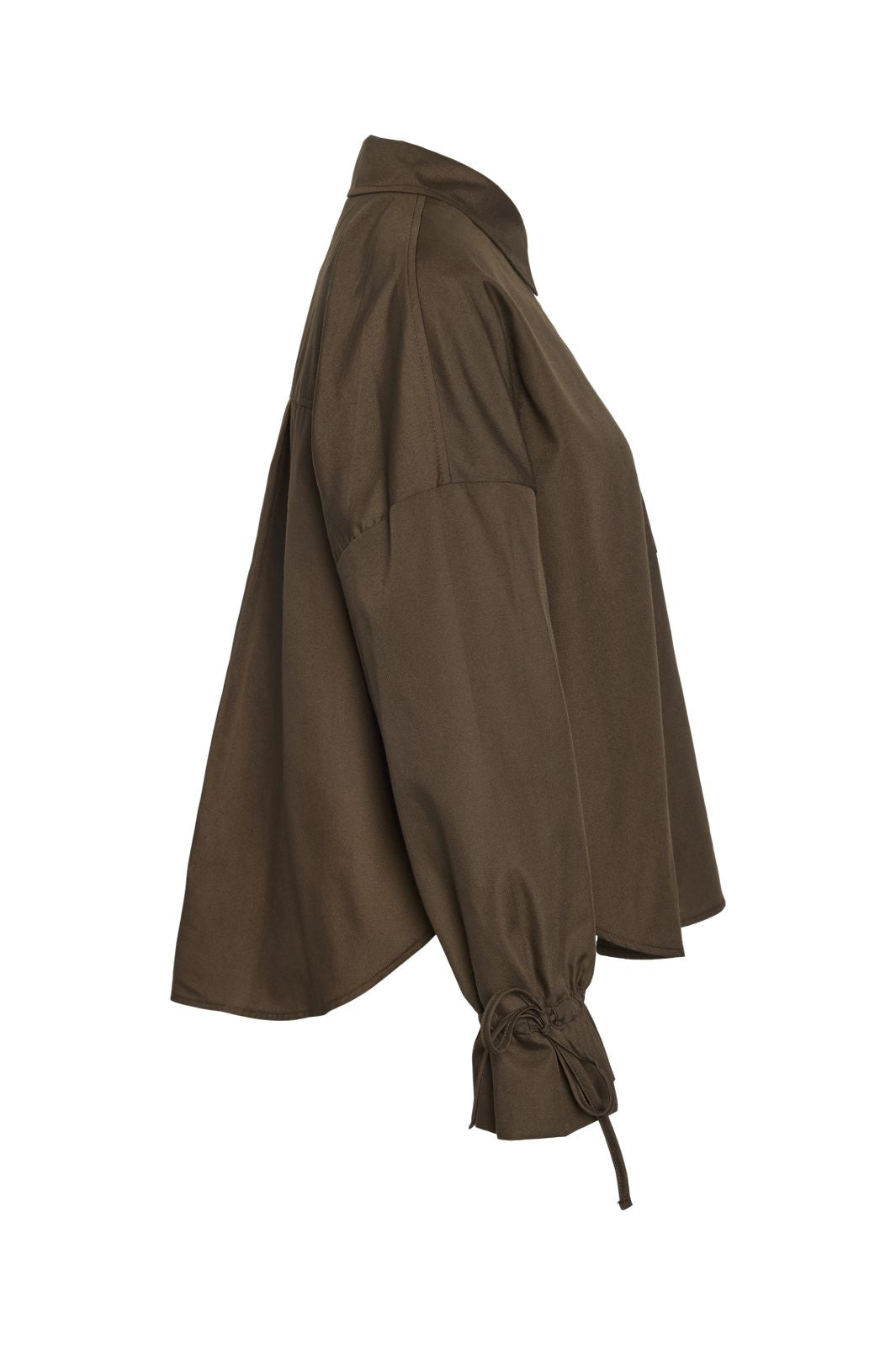 Noisy May - Nmfjola L/S Shirt - 5086502 Chocolate Brown