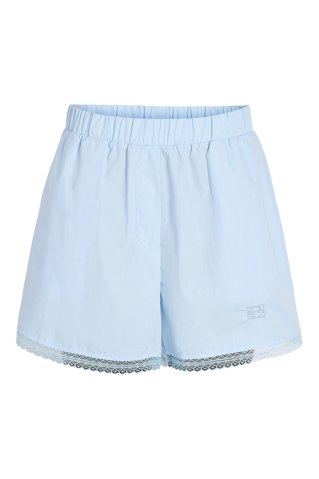 Noisy May - Nmfrida Lace Shorts Tnt/17 - 5200830 Cerulean