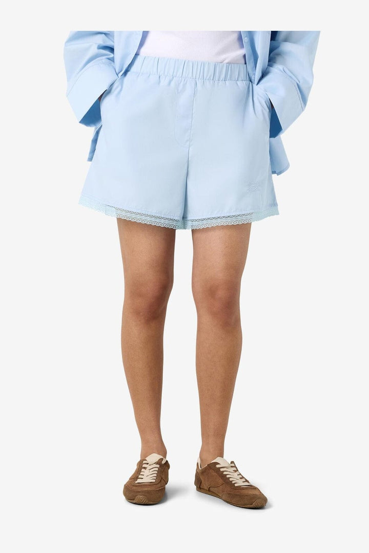 Noisy May - Nmfrida Lace Shorts Tnt/17 - 5200830 Cerulean