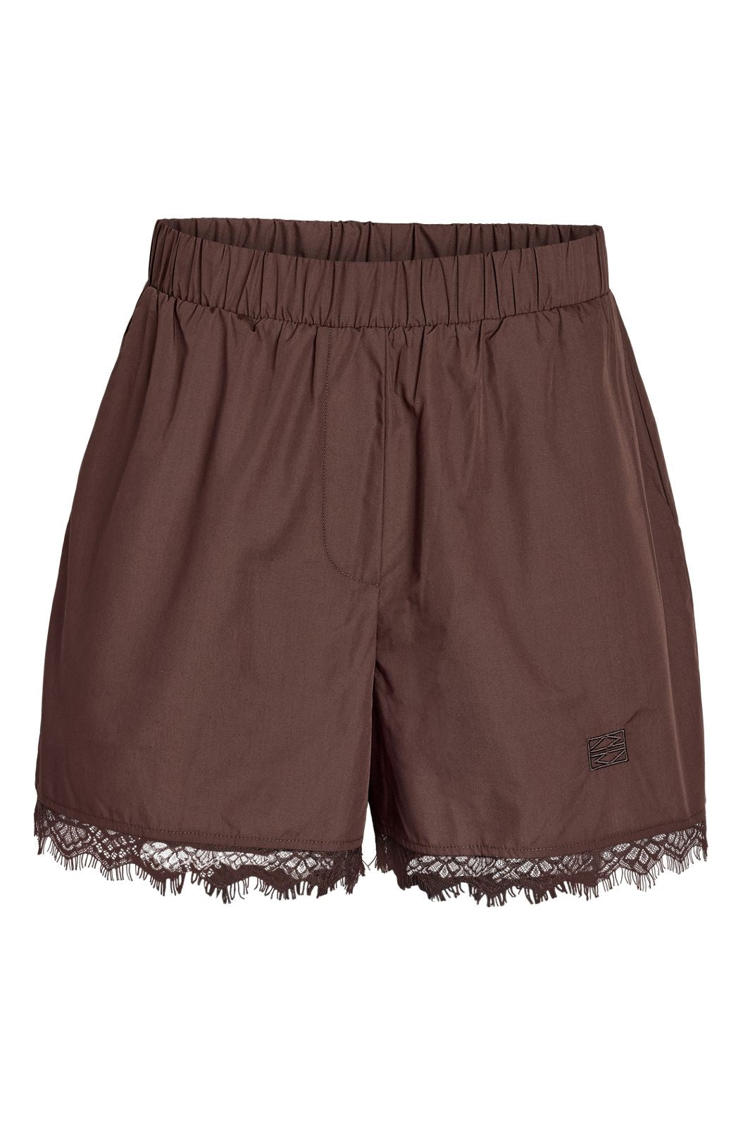 Noisy May - Nmfrida Lace Shorts Tnt/17 - 5208086 Puce
