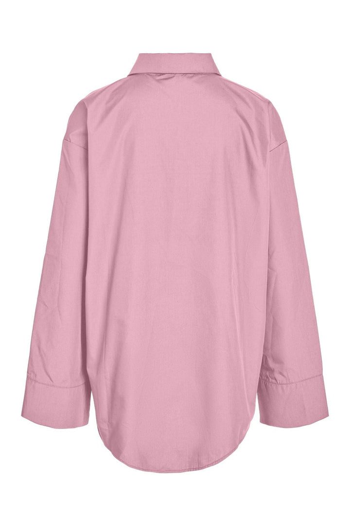 Noisy May - Nmfrida L/S Button Lace Shirt Tnt/17 - 5205180 Romance Rose