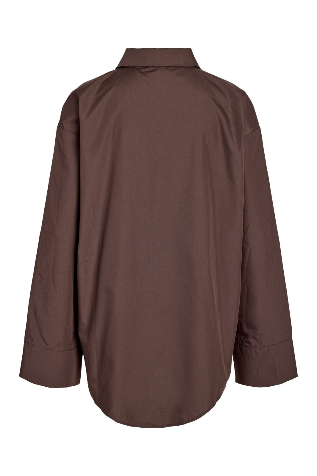 Noisy May - Nmfrida L/S Button Lace Shirt Tnt/17 - 5208206 Puce