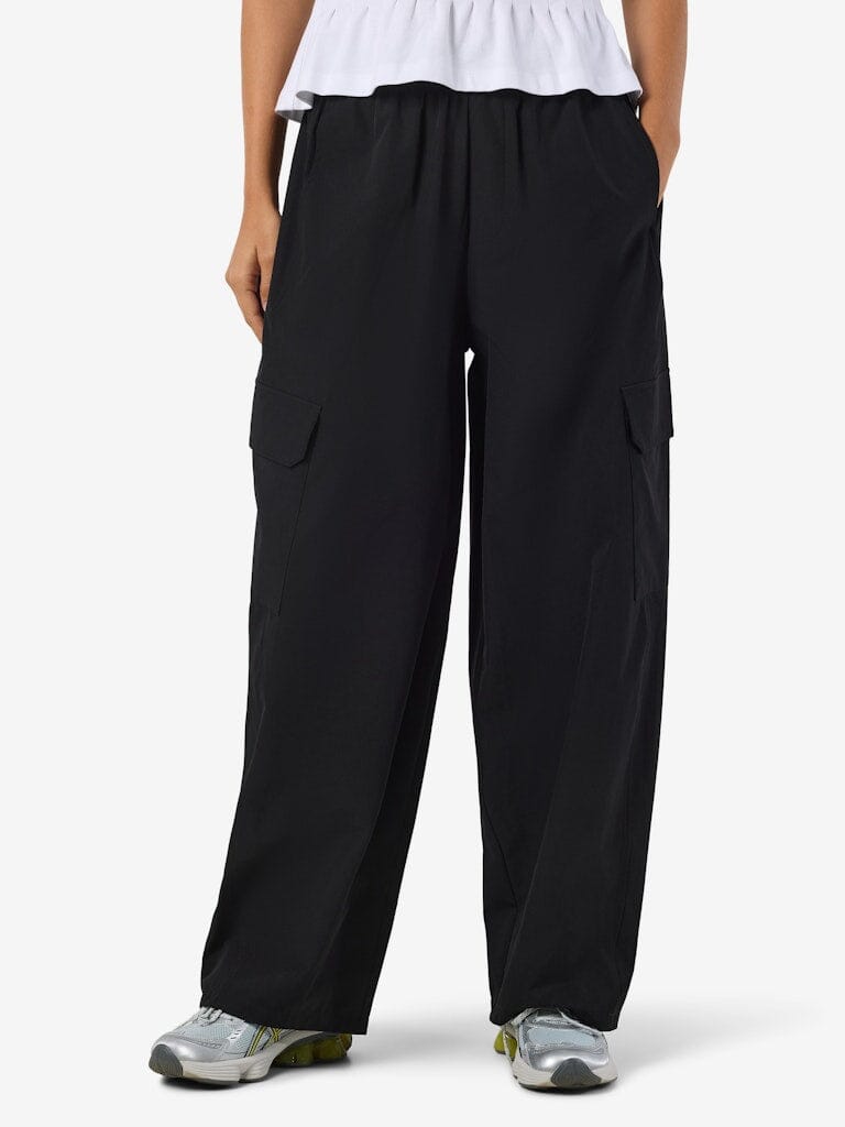 Noisy May - Nmkirby Barrel Pants - 5049488 Black Bukser 