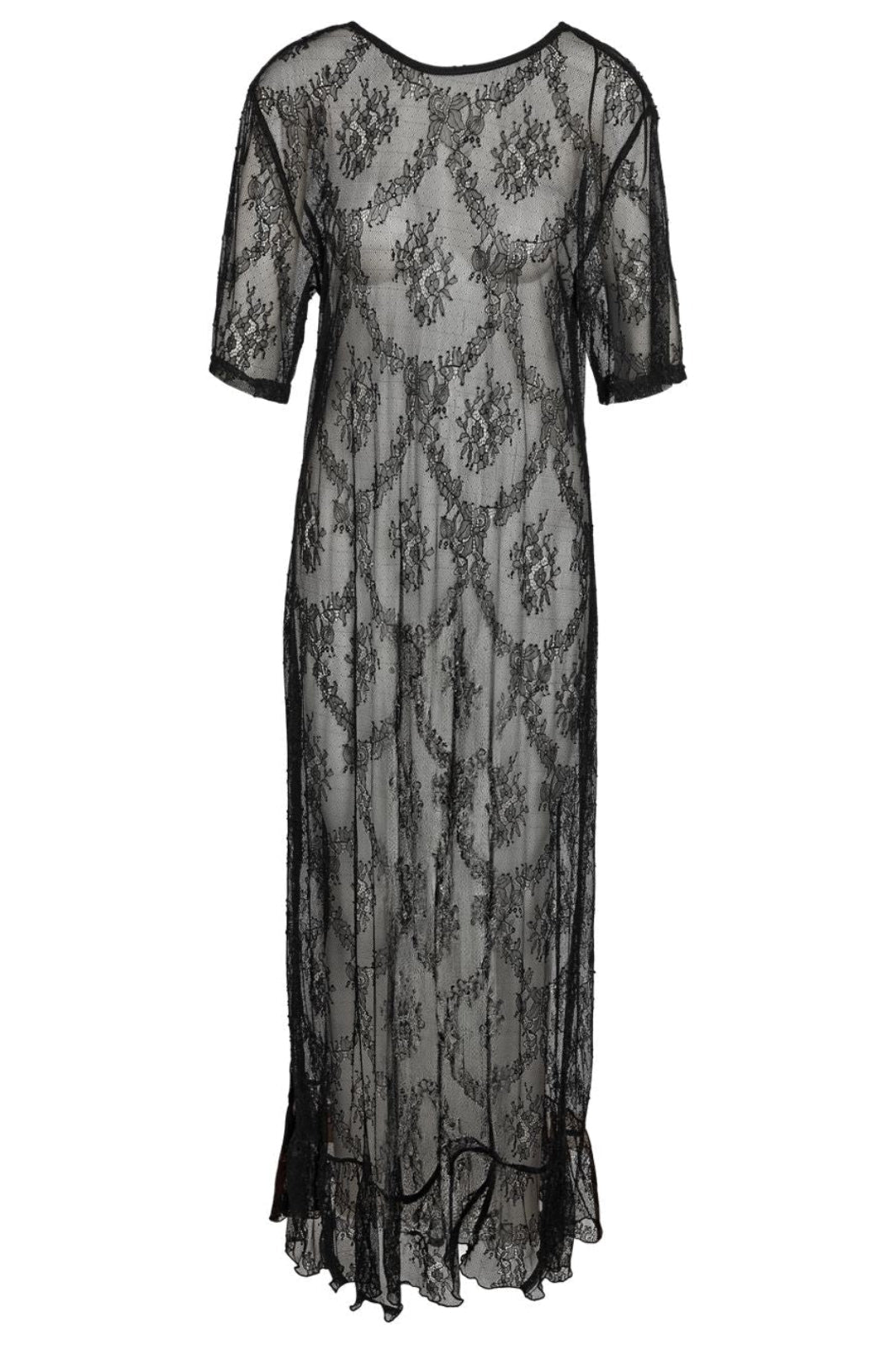 Noisy May - Nmlucia S/S Long Dress - 4980146 Black