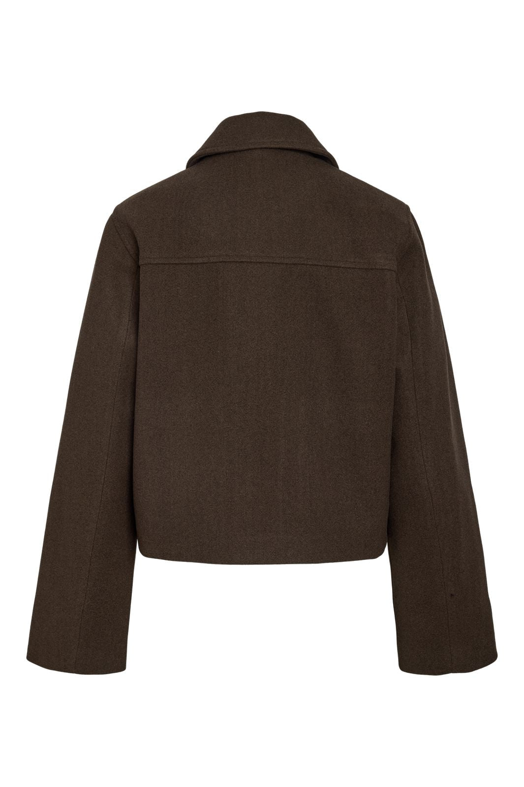 Noisy May - Nmlucy Short Jacket - 5025839 Chocolate Brown Melange