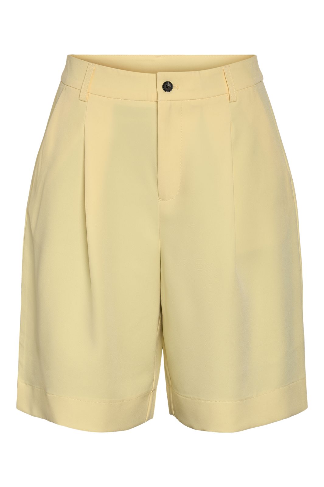 Noisy May - Nmmaile H/W Bermuda Shorts Fwd - 4980152 French Vanilla
