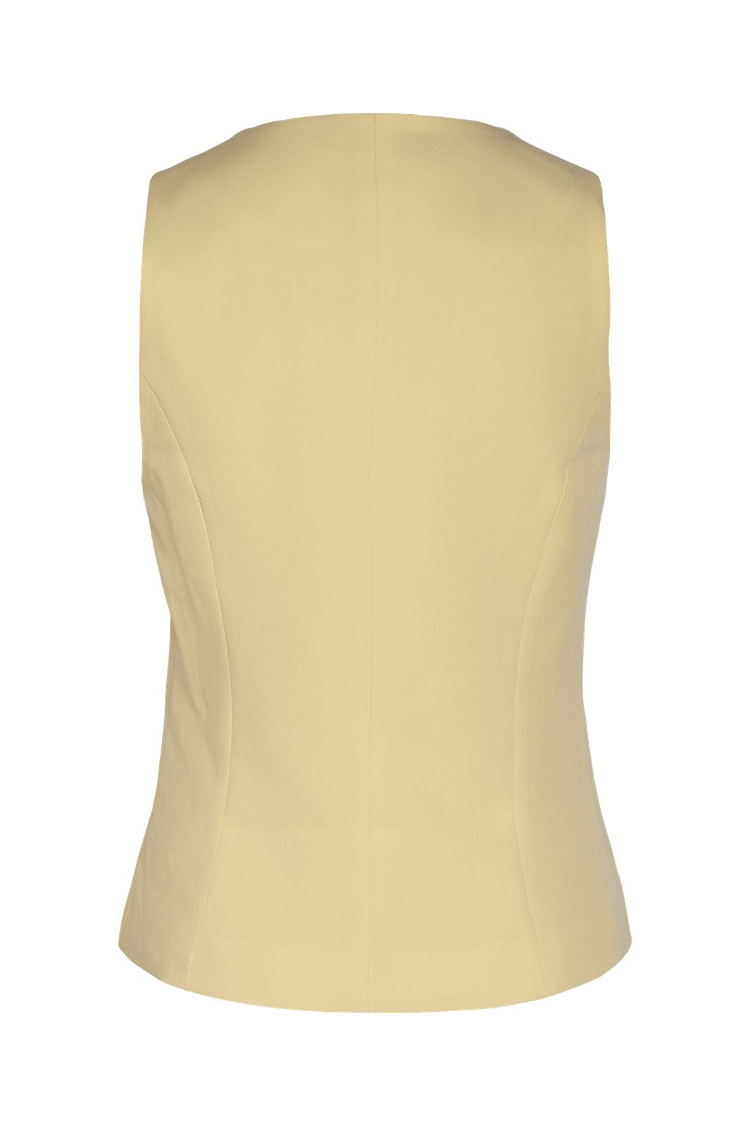 Noisy May - Nmmaile S/L O-Neck Waistcoat Fwd - 4980151 French Vanilla