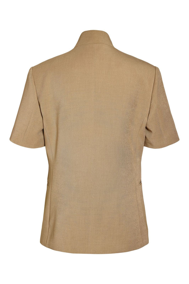 Noisy May - Nmmonna S/S Stand Collar Blazer - 5189375 Fossil