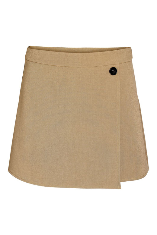 Noisy May - Nmmonna Tailored Overlay Skirt - 5189378 Fossil