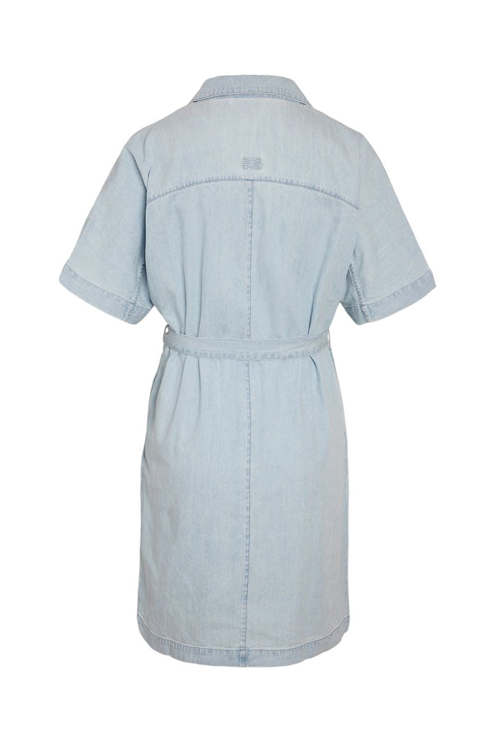Noisy May - Nmoregon Verona Ss Short Dress Bs034Lb - 5025917 Light Blue Denim