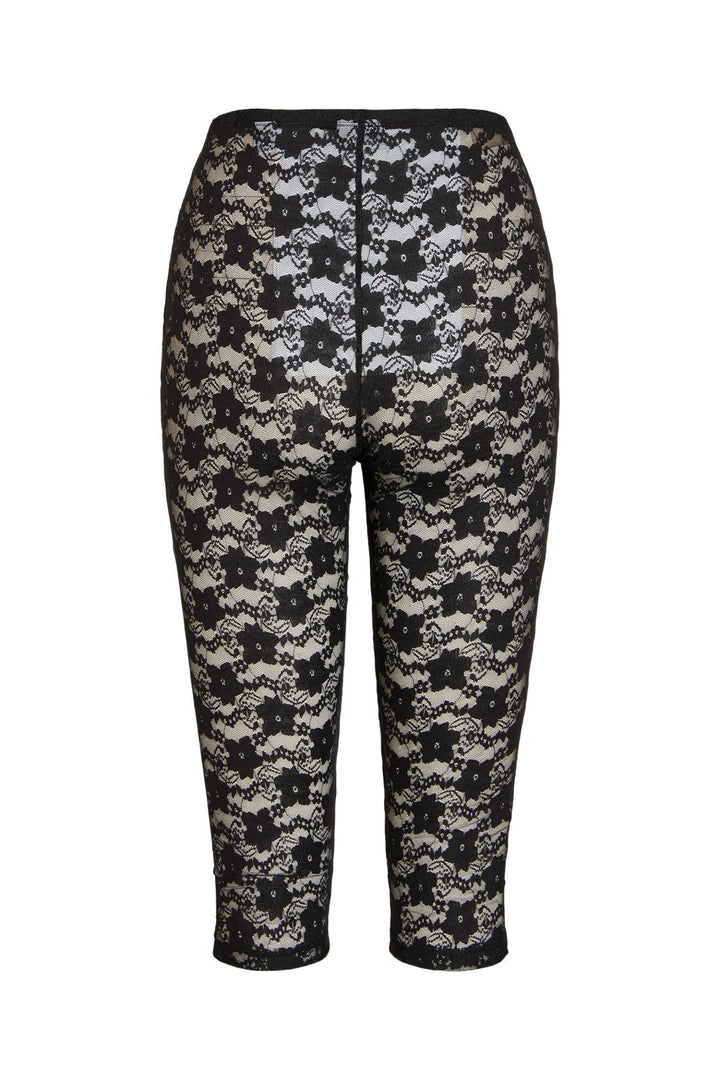 Noisy May - Nmpeppa Nw Lace Capri - 5294102 Black