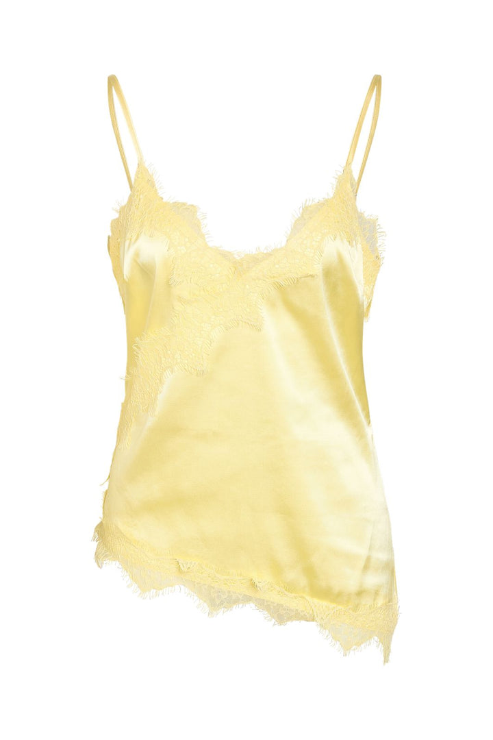 Noisy May - Nmsofie S/L Satin Top - 5105362 French Vanilla Dtm