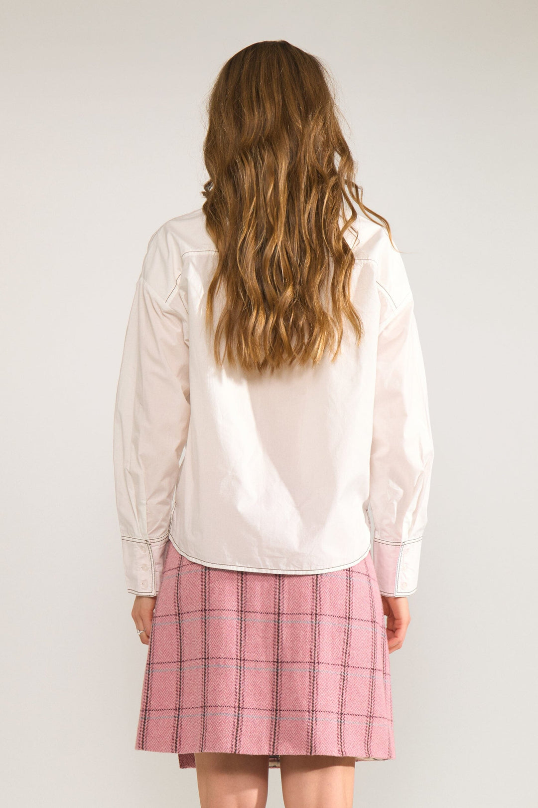 Nümph - Nubadge Shirt 706972 - Bright White Skjorter 