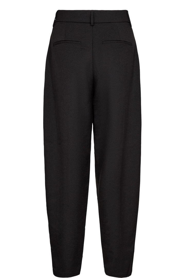 Nümph - Nubelana Barrel Pants 707566 - Caviar Bukser 