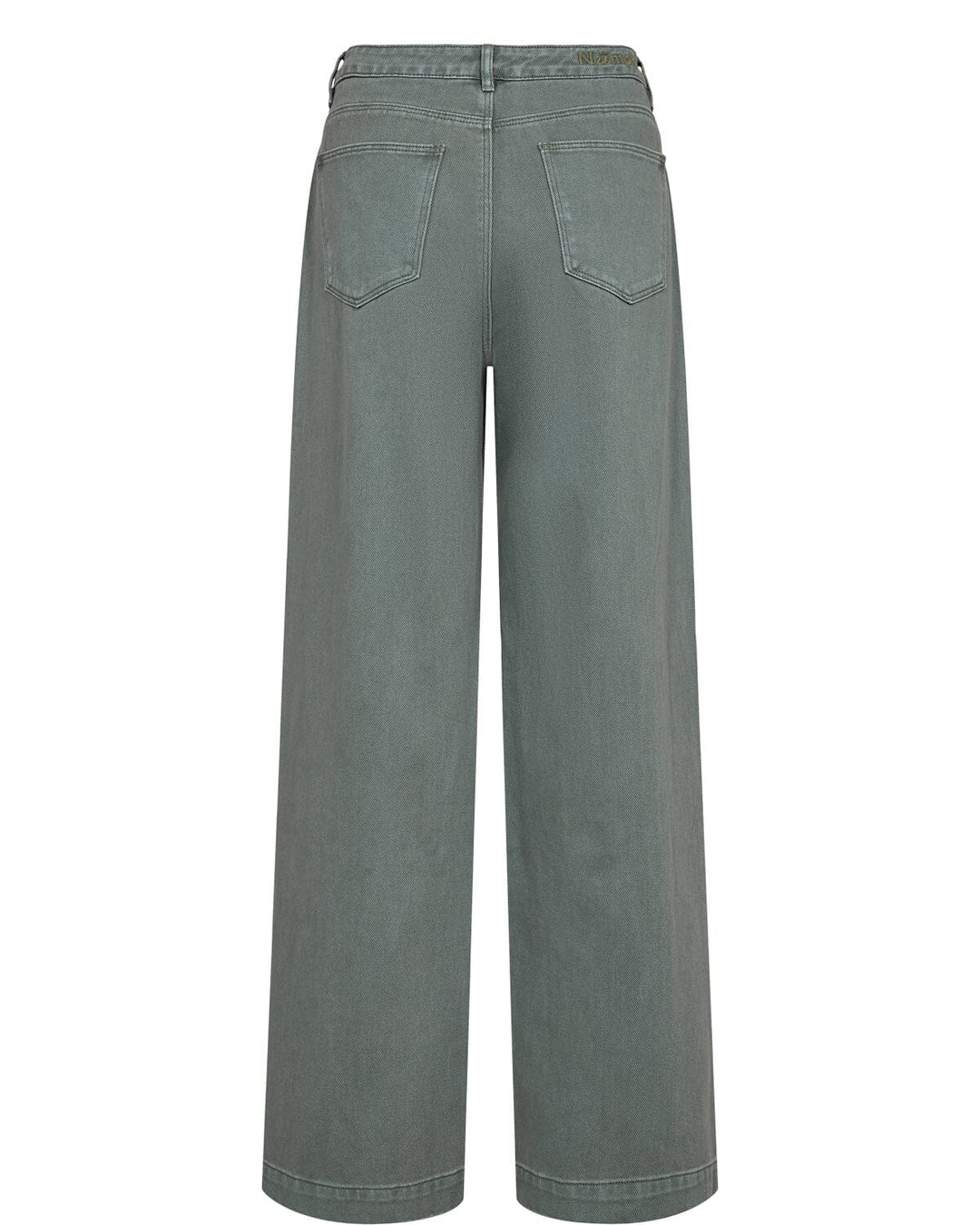 Nümph - Nuhamilton Hr Wide Jeans 707071 - Washed Sea Green Denim Jeans 