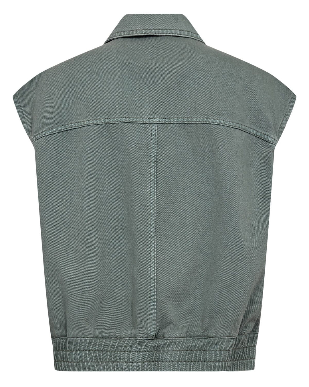 Nümph - Nuhamilton Vest 707072 - Washed Sea Green Denim Vest 