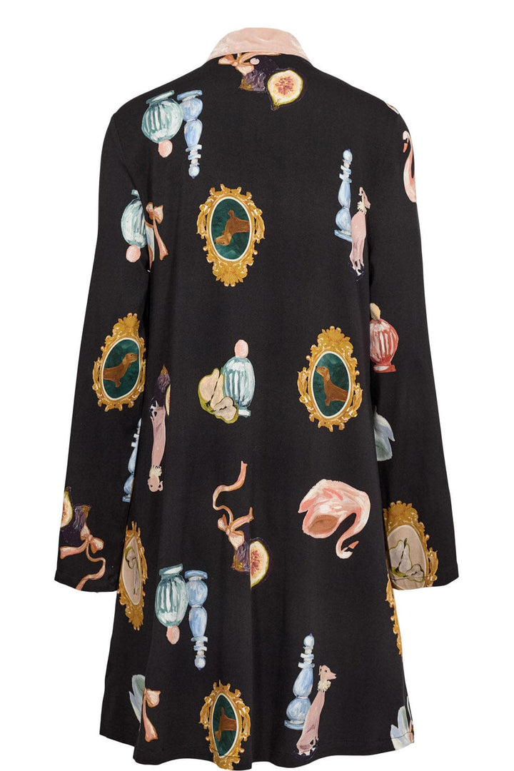 Nümph - Nuofelia Short Dress 707438 - Caviar Kjoler 