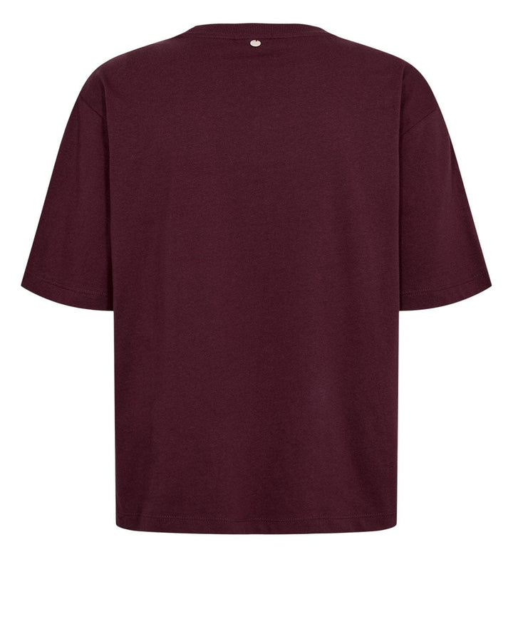 Nümph - Nutenia Boxy T-shirt- Gots 707093 - Fig T-shirts 