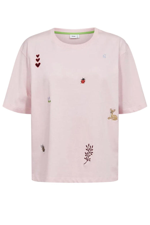 Nümph - Nutenia Boxy T-shirt- Gots 707093 - Pink Lady T-shirts 