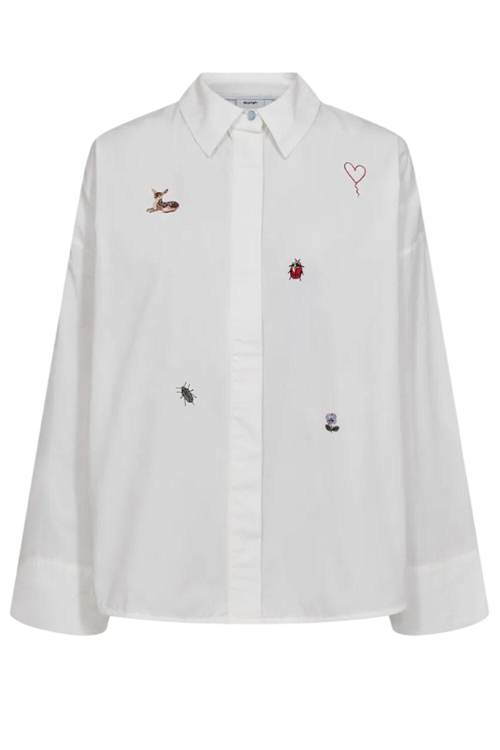 Nümph - Nutenja Shirt 707049 - Bright White Skjorter 