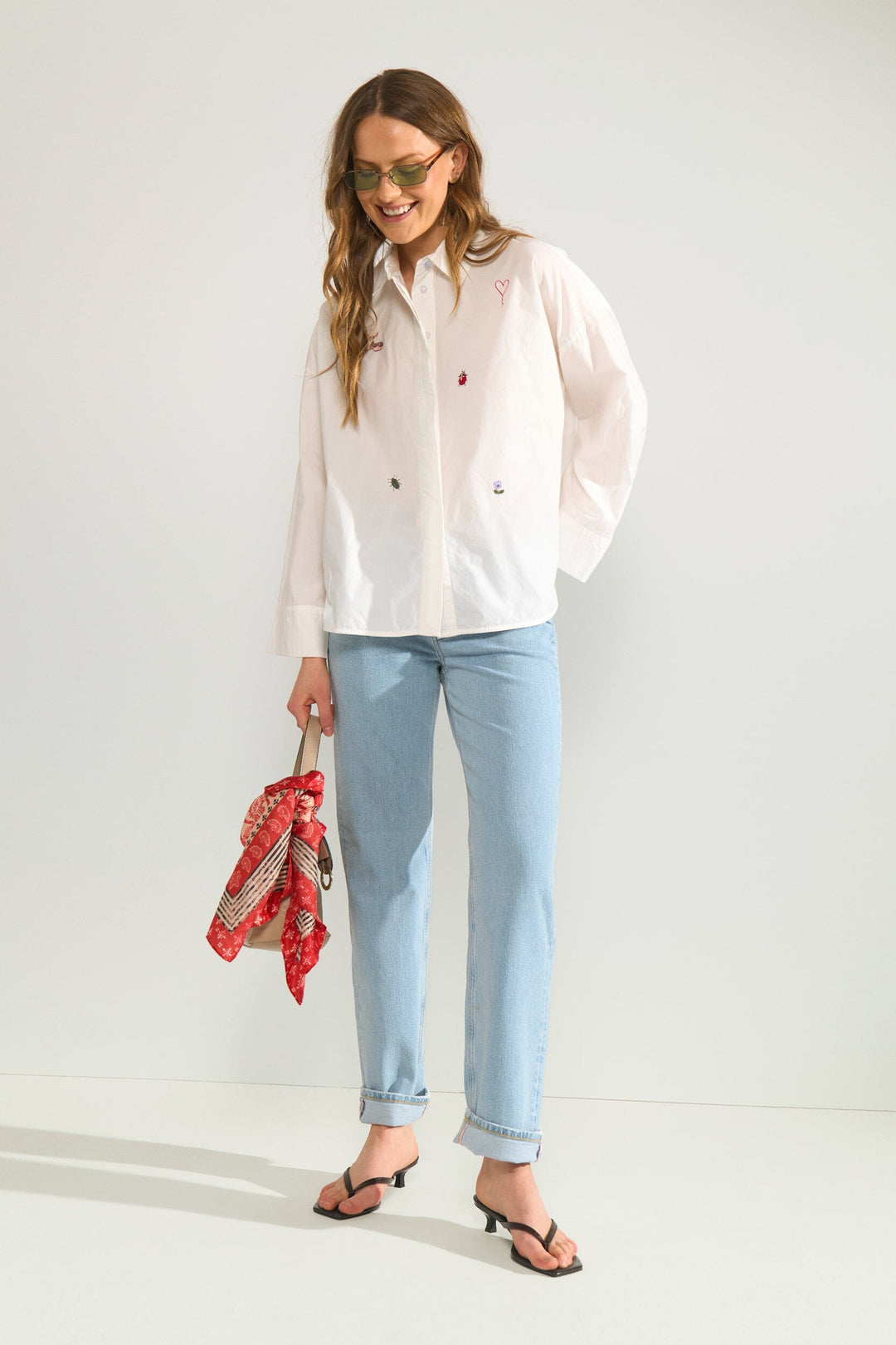 Nümph - Nutenja Shirt 707049 - Bright White Skjorter 