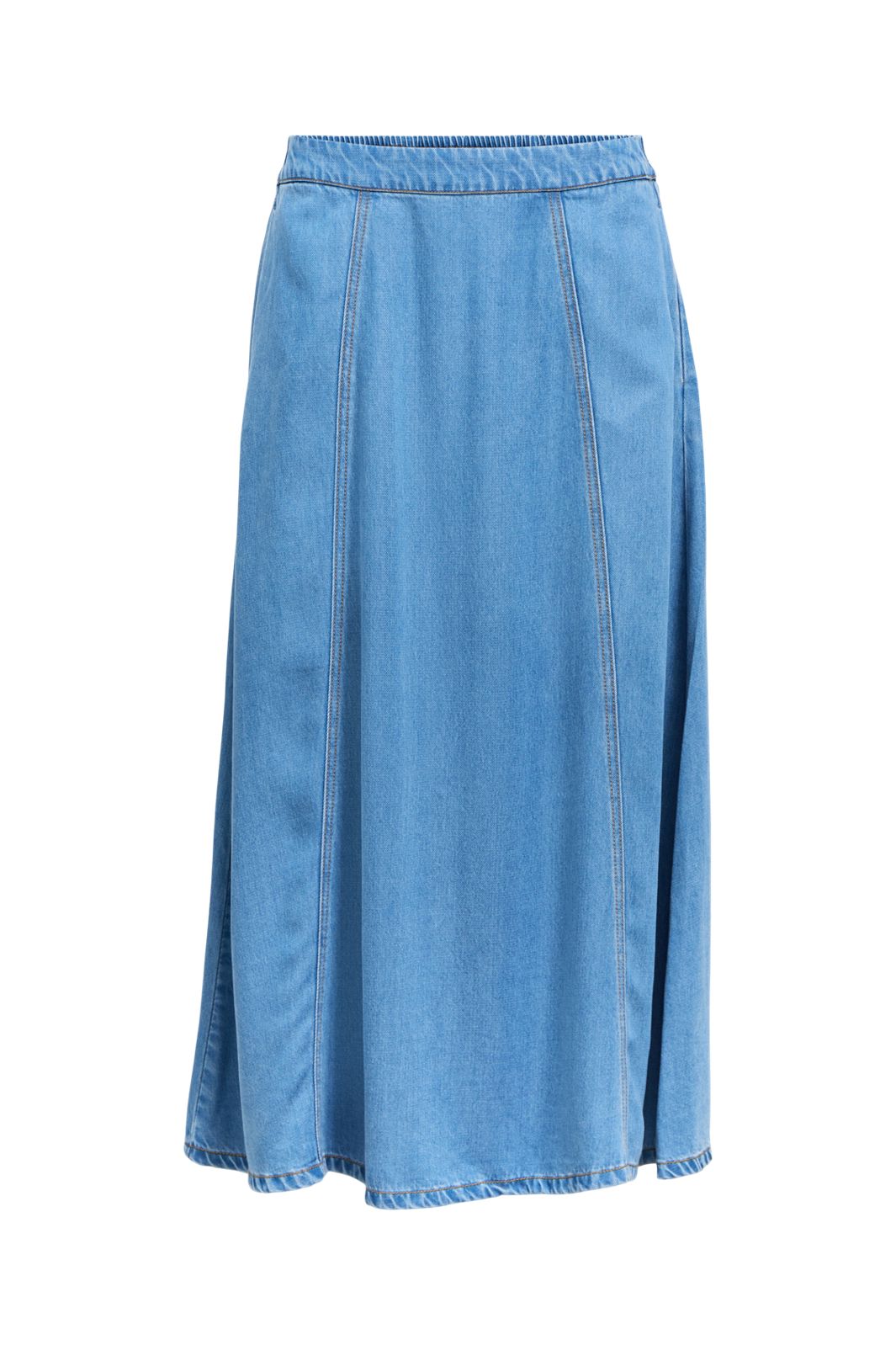 Object - Objframe Denim Skirt - 5055072 Light Blue Denim