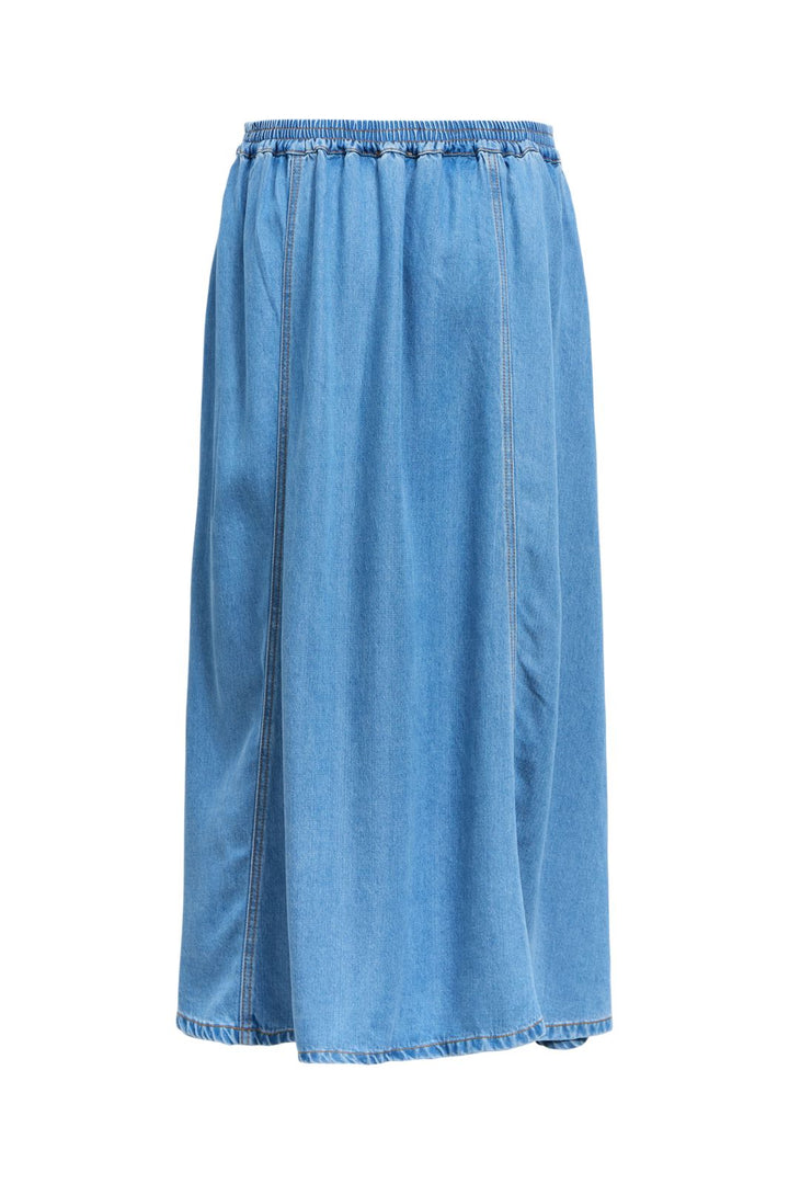 Object - Objframe Denim Skirt - 5055072 Light Blue Denim