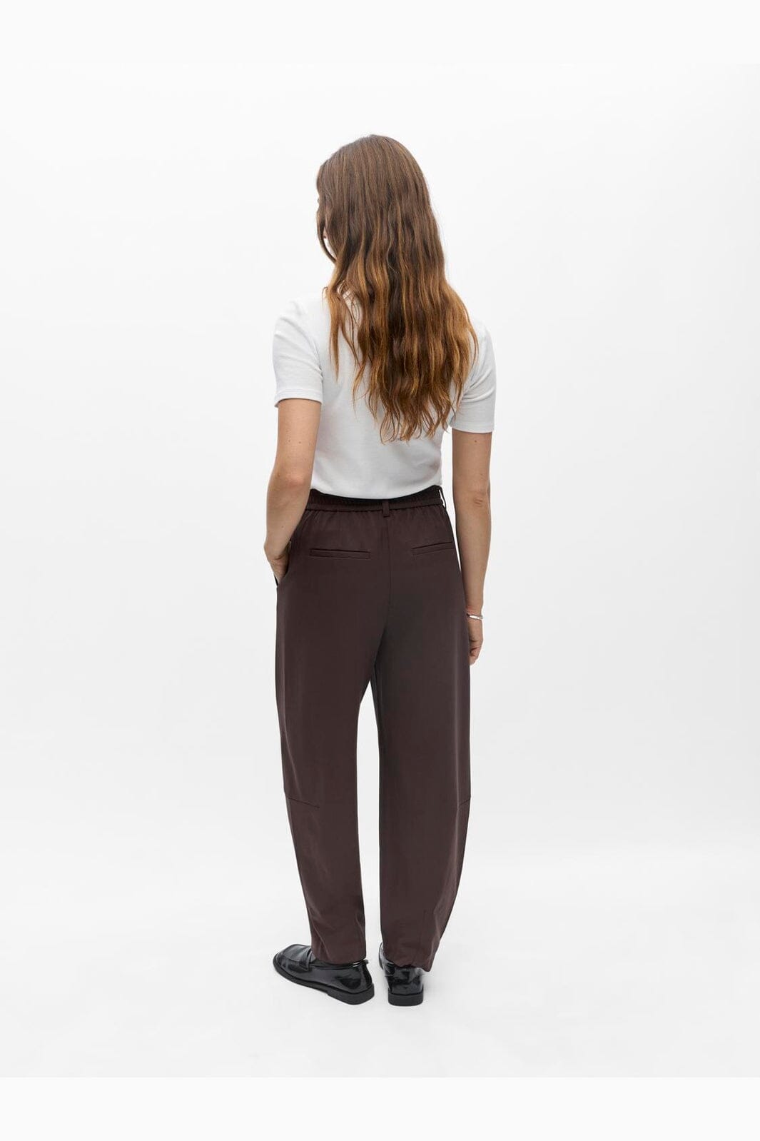 Object - Objlisa Ankle Barrel Pant - 5154363 Seal Brown