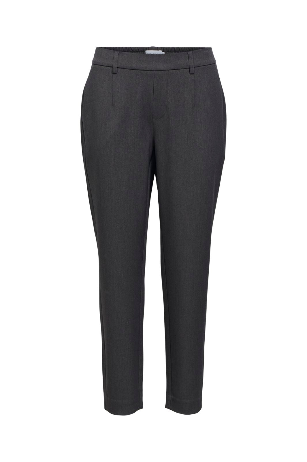 Object - Objlisa Slim Pant - 4637386 Medium Grey Melange