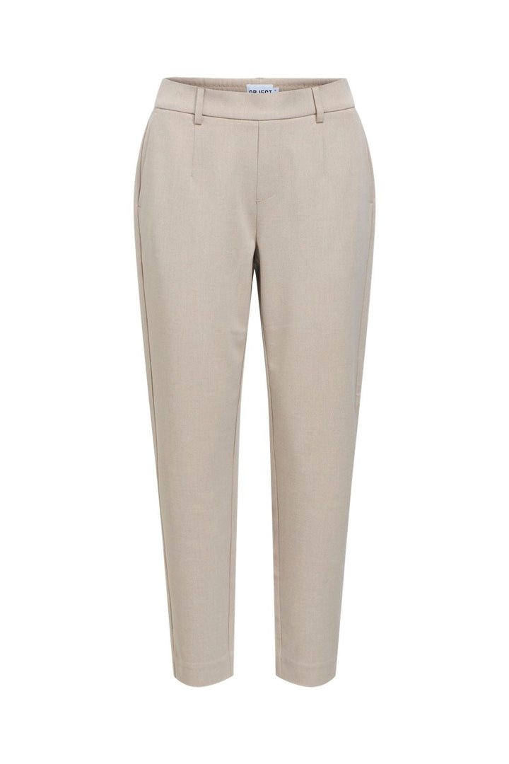 Object - Objlisa Slim Pant - 4932608 Humus Melange